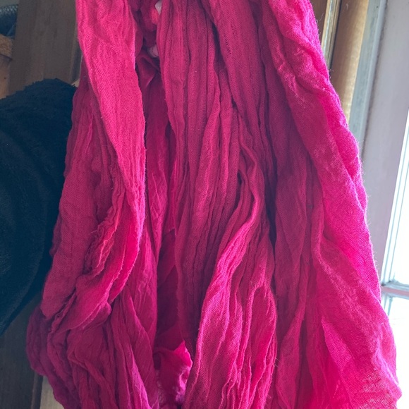 Deep Fuchsia Infinity Scarf - Picture 2 of 3
